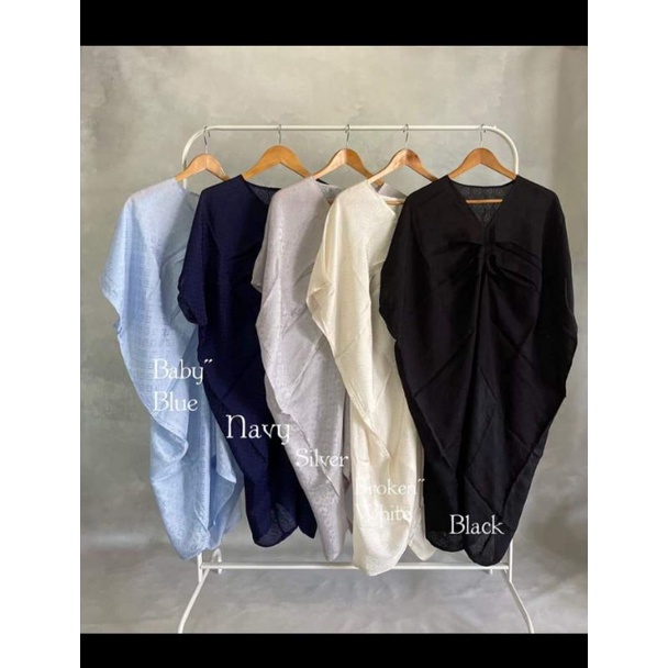 kaftan MIDI viscose polos