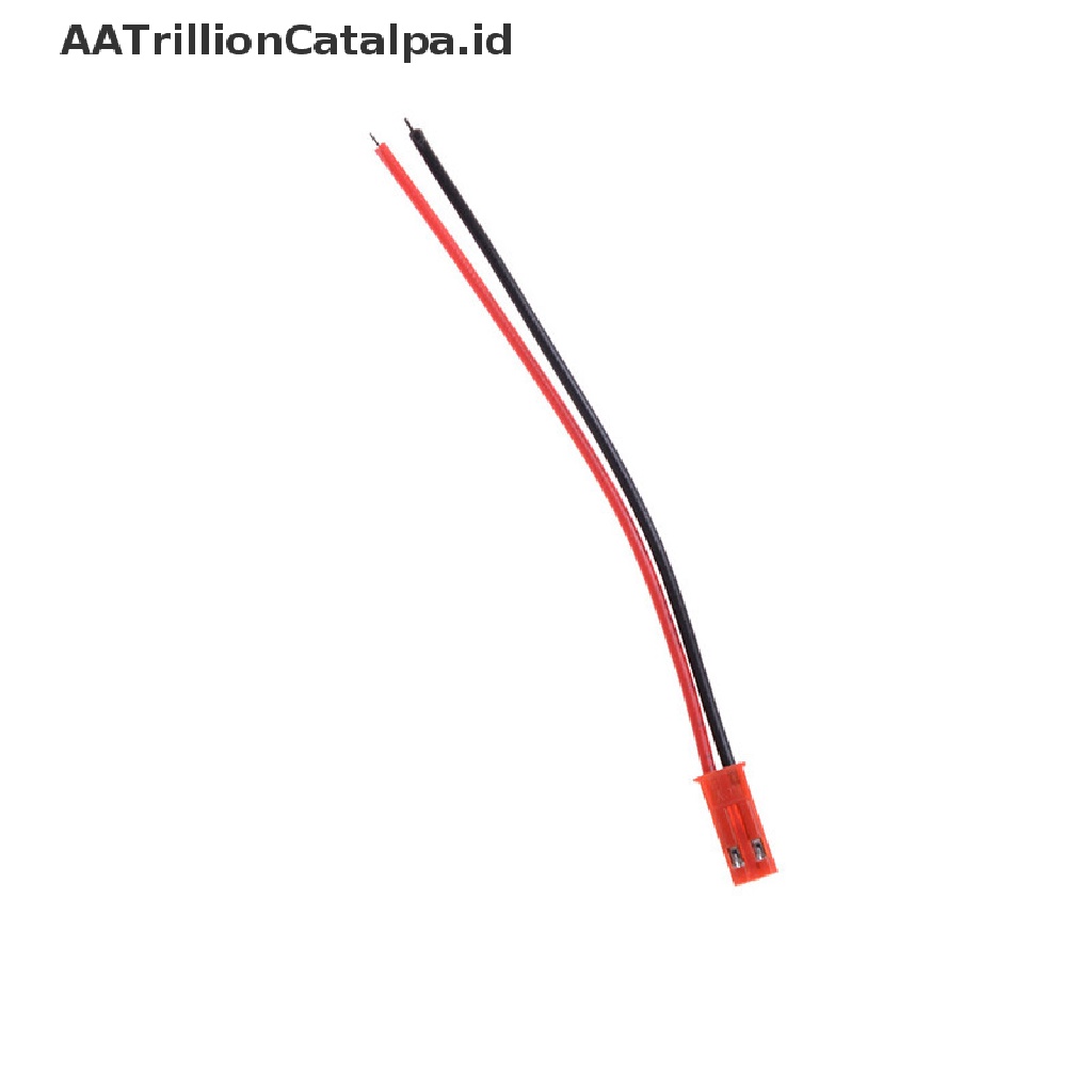 (AATrillionCatalpa) 10 Pasang Kabel Konektor Male + Female JST Male + Female 100mm Untuk Baterai RC