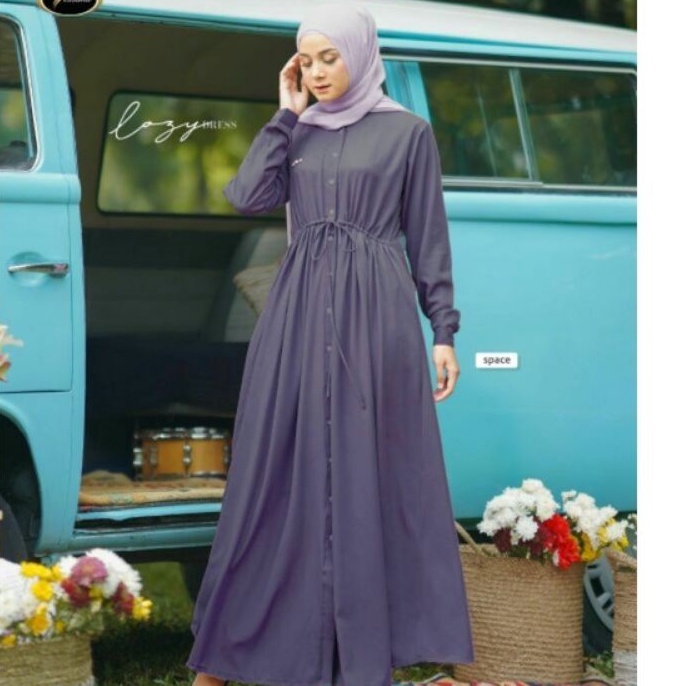 DRESS YESSANA / GAMIS DEWASA POLOS / LOZY DRESS