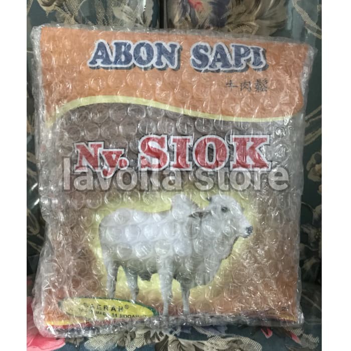 

Abon Sapi Ny. Siok Nyonya Istimewa 250 gram gr + Bubble Wrap