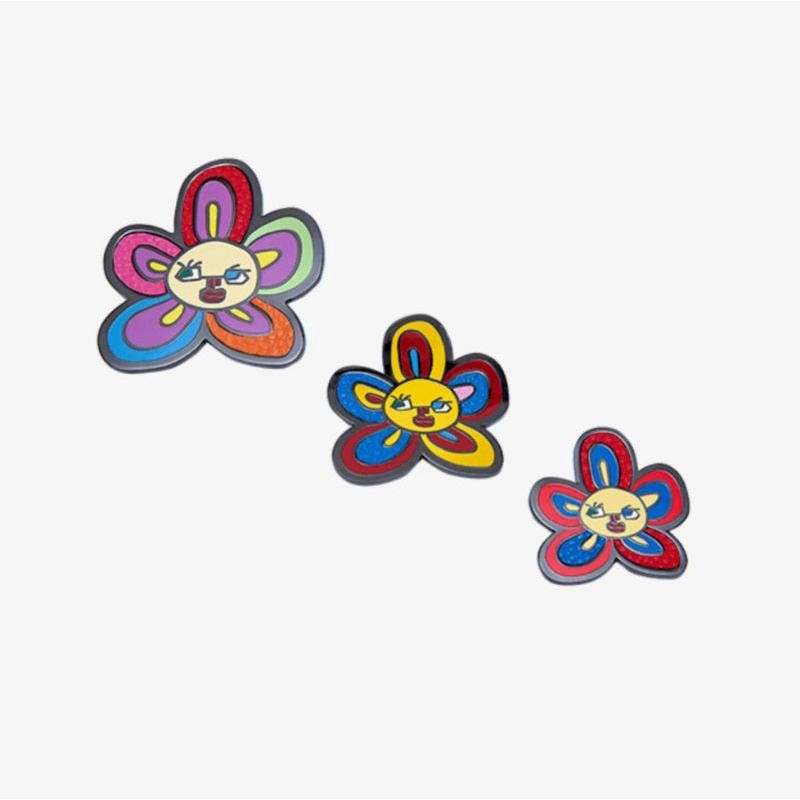 V Brooch Flower Set - Made by Artist BTS Collection