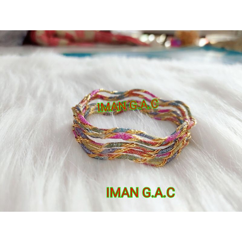 gelang keroncong india anak dan dewasa/aksesories gelang india/gelang import