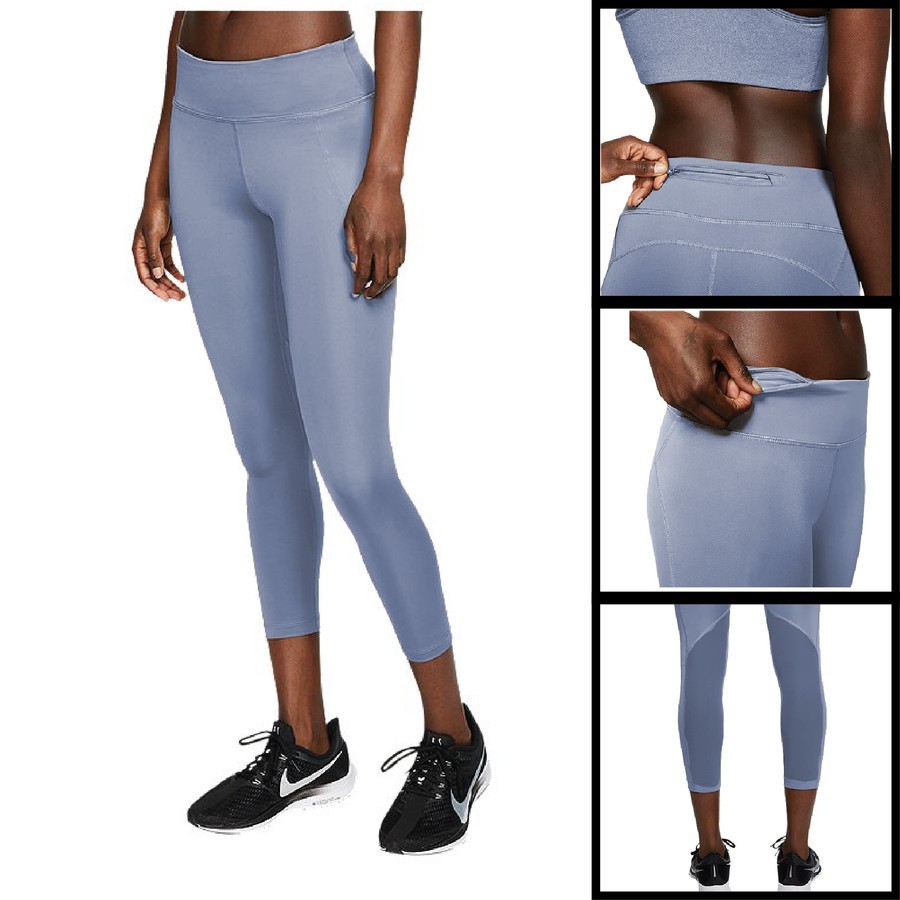 Legging PREMIUM cewe 3/4 Women Nike Fast Running Legging High Waist