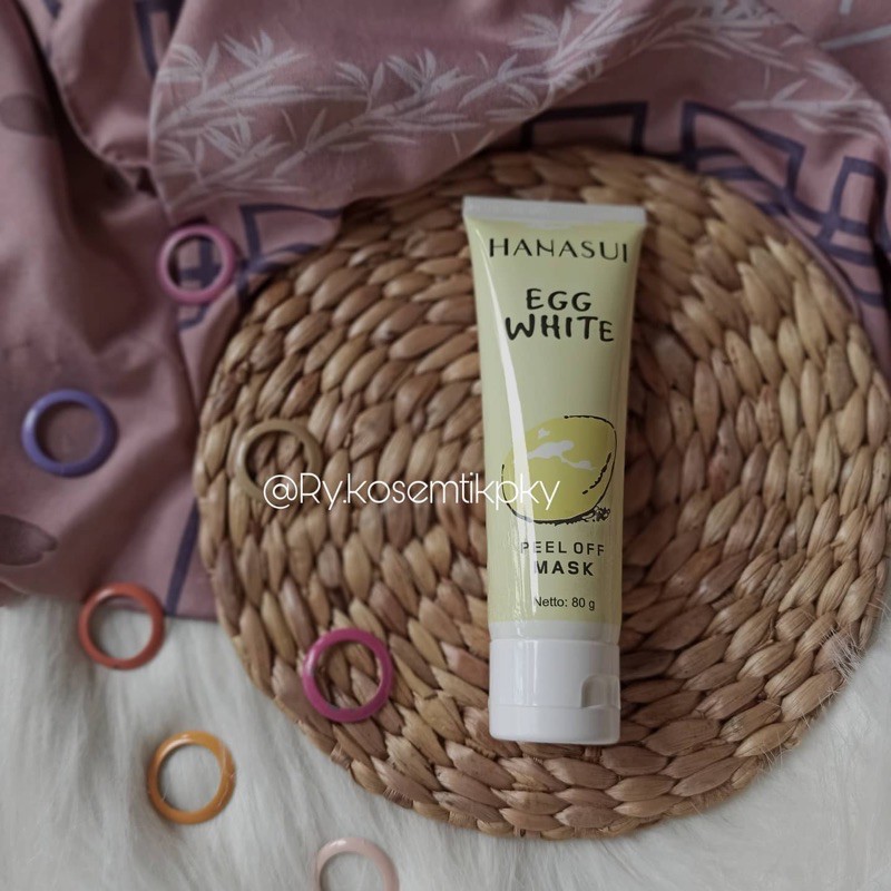 Masker Egg white hanasui