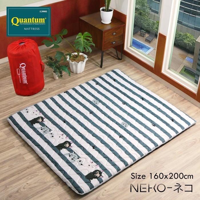 GOJEK Quantum Kasur Lantai | Kasur Lipat Quantum | Kasur Gulung Quantum 160 x 200 | Kasur Busa Surab