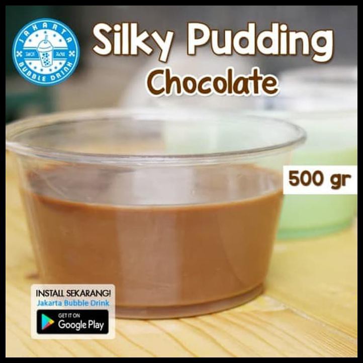 

SILKY PUDDING COKELAT SERBUK TOPPING POWDER DRINK - PUDING SEDOT PUDOT