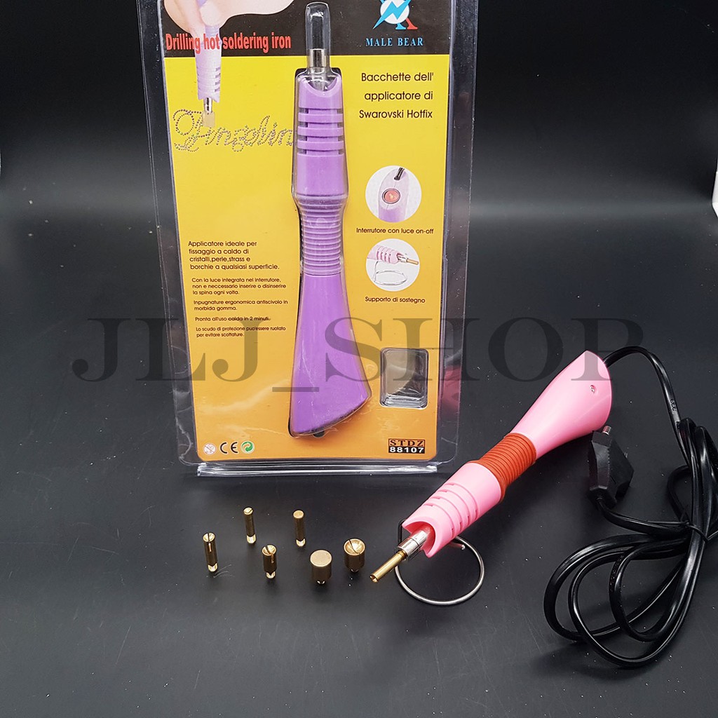 Solder hotfix diamond