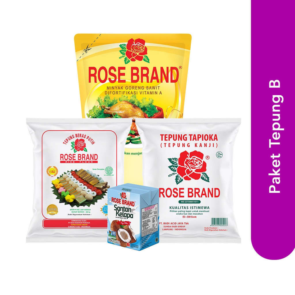 

Rose Brand - Paket Tepung B