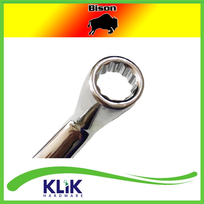 Bison Kunci Ring 14 x 17 mm 75° Eceran Satuan - Crome Vanadium