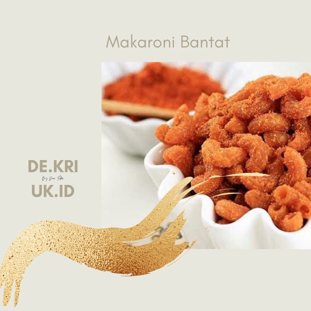 

MAKARONI BANTAT PEDAS PREMIUM 130 gr (box 500ml) ala DE KRIUK ID