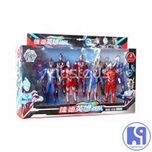 FIGURE SET ULTRAMEN 9 PCS - MAINAN ULTRAMAN GINGA