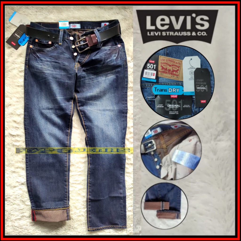 Celana panjang Levis 501 premium Made in japan/celana original pria/jeans terlaris 283 Penilaian63 P