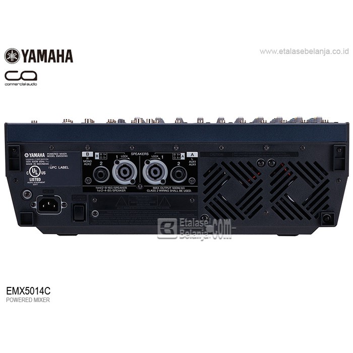 PROMO HARGA MURAH  POWERED MIXER 500W + 500W - YAMAHA EMX5014C - POWERFULL AUDIO MIXER