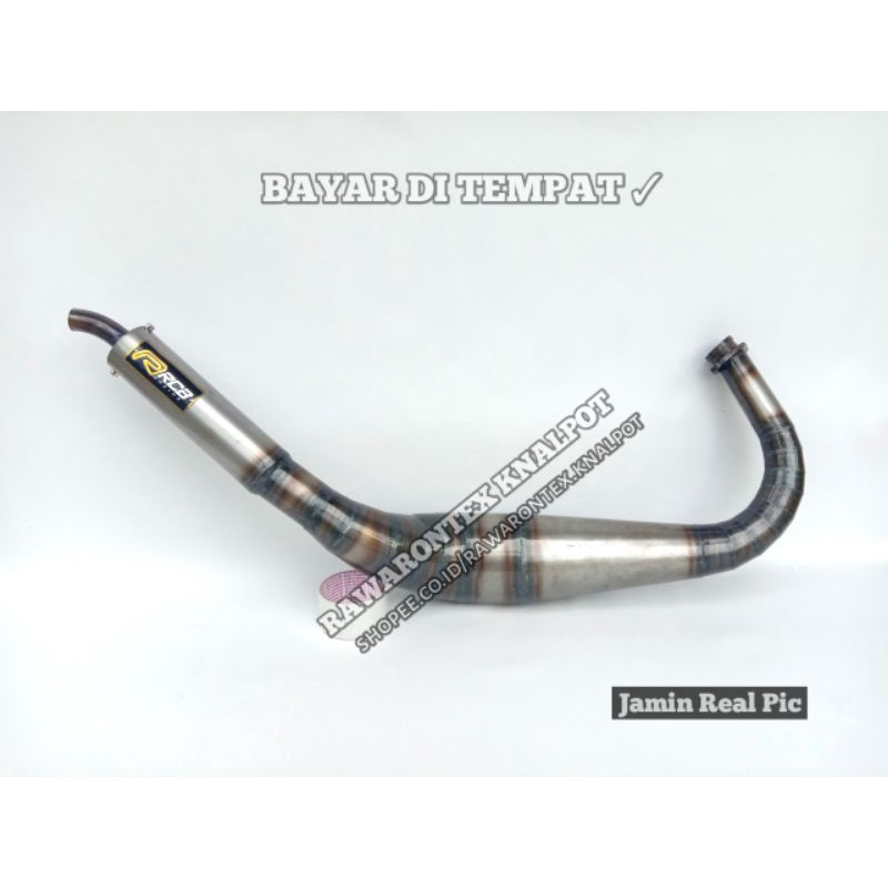 TERBAIK KNALPOT RX KING KOLONG KOBRA ERCEBE SUPER GARING