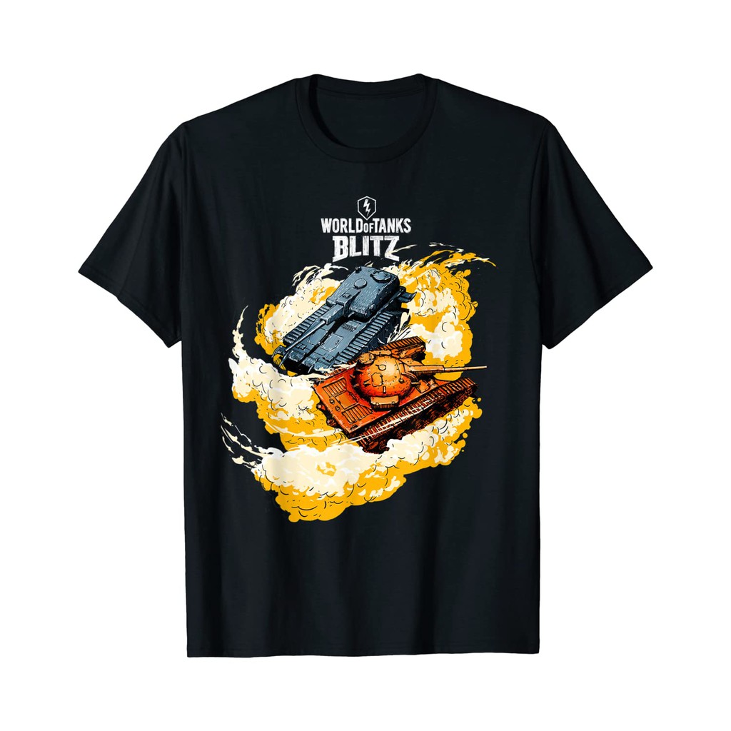 Baju Kaos Band Metal World of Tanks Blitz Sand Mayhem Premium