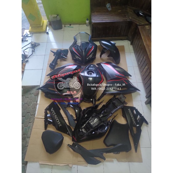 Fairing Cover Body Bodi Fullset Full Set Fulset New CBR 150 R 150R CBR150 NCBR CBR150R Facelift LED 