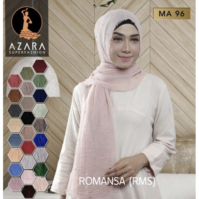 Pashmina Kusut / Hijab Pashmina Lecek / Pashmina Crinkle Premium Part 3-1