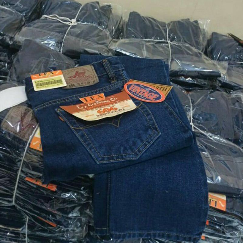 Celana Jeans Pria Panjang Reguler Premium