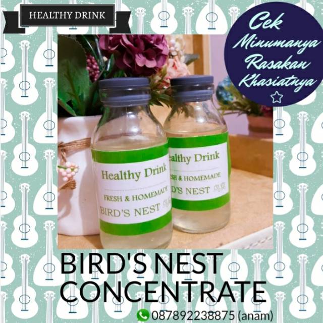 

MINUMAN SARANG BURUNG WALET (3 Botol + free 1)