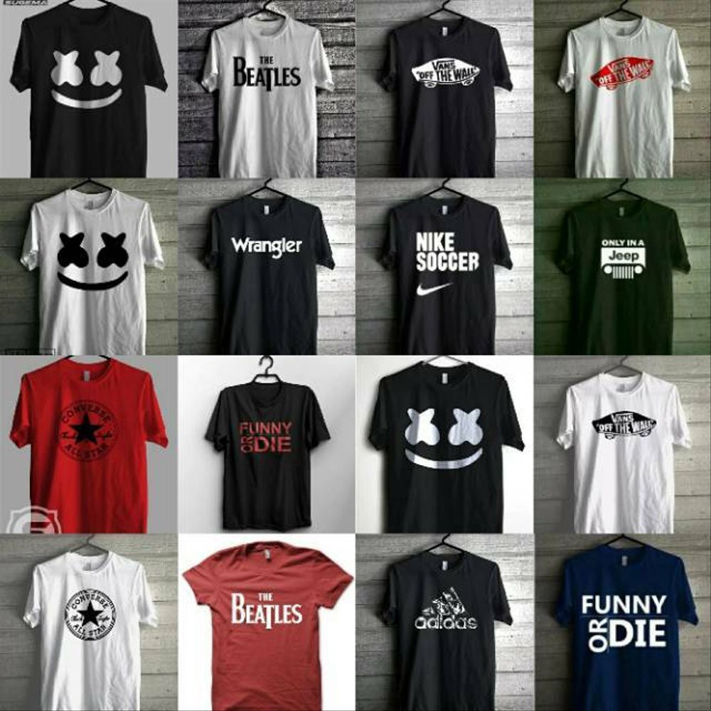  Kaos  Polos  Murah Lusinan  Shopee Indonesia