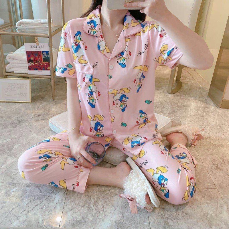 Piyama CP import kancing / baju tidur import