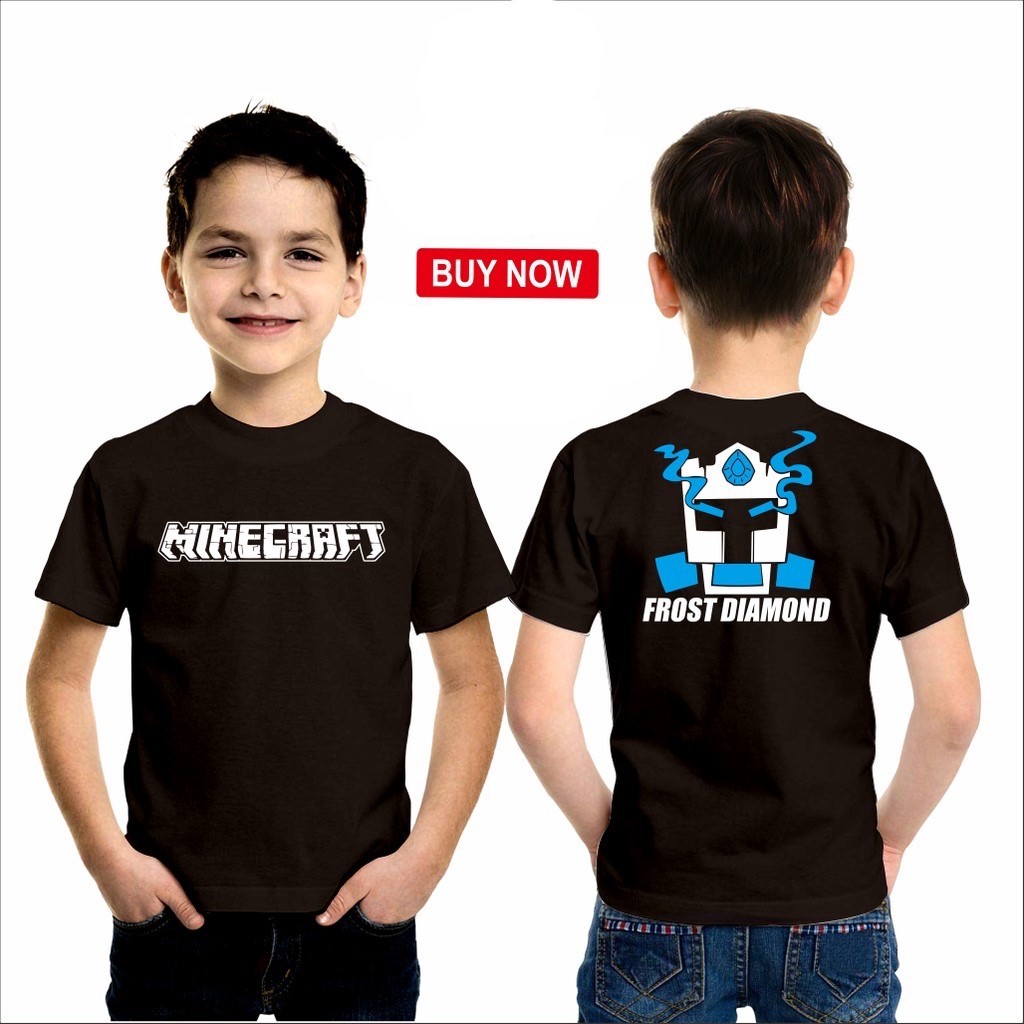 Kaos Anak Gaming FREE FIRE FROST DIAMOND