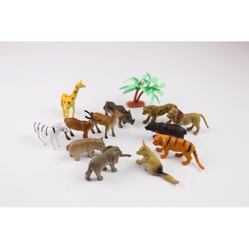 Animal Tube Miniatur Mainan Hewan Miniature Mainan Replika Hewan