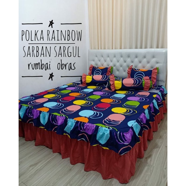 Sprei rumbai susun
