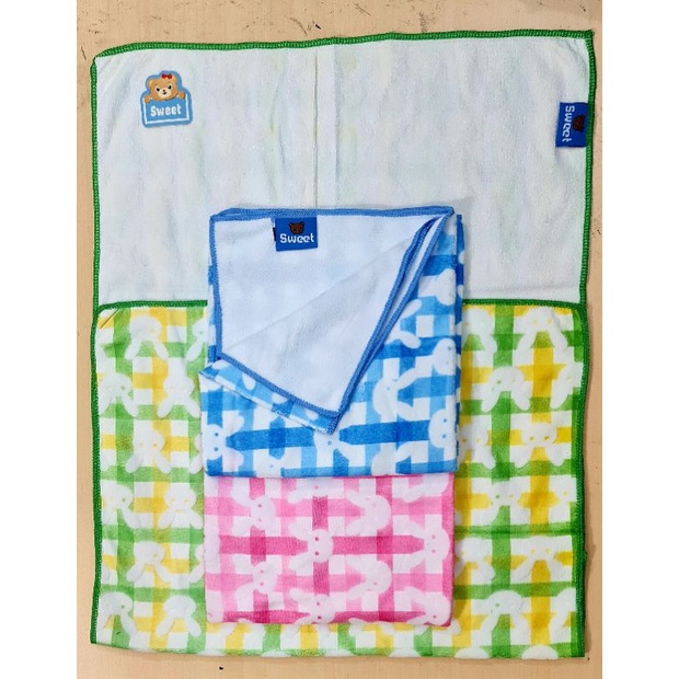 Handuk bayi SWEET Kotak Kelinci Size 50 x 100 cm  Super Lembut  Super Murah