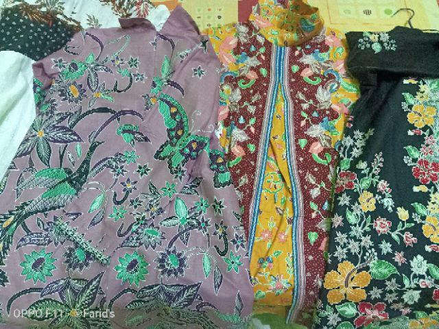 Baju Batik Atasan Tunik Batik Gentong Warna