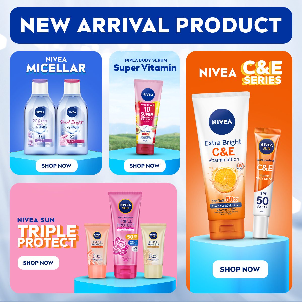 Toko Online NIVEA Official Store | Shopee Indonesia