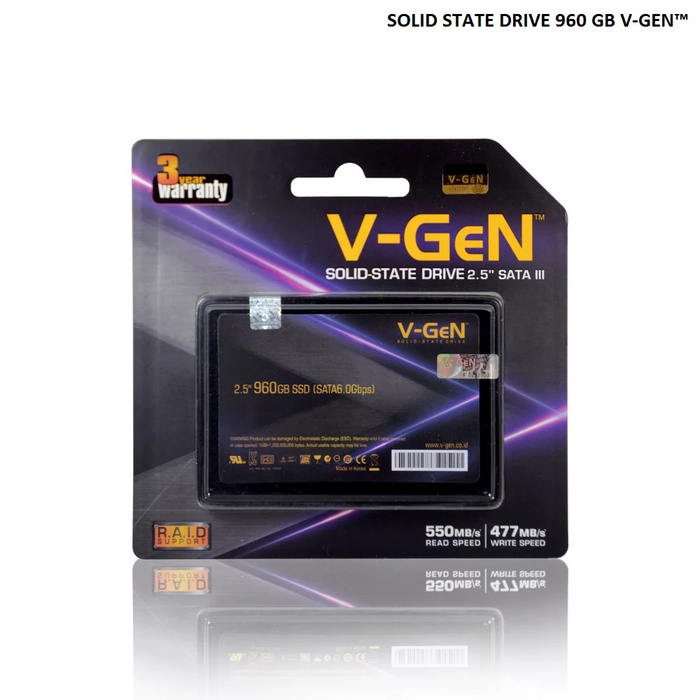 SOLID STATE DRIVE SSD HARDISK HARD DISK INTERNAL LAPTOP NOTEBOOK V-GEN VGEN 1 TB 1TB 960 GB 960GB