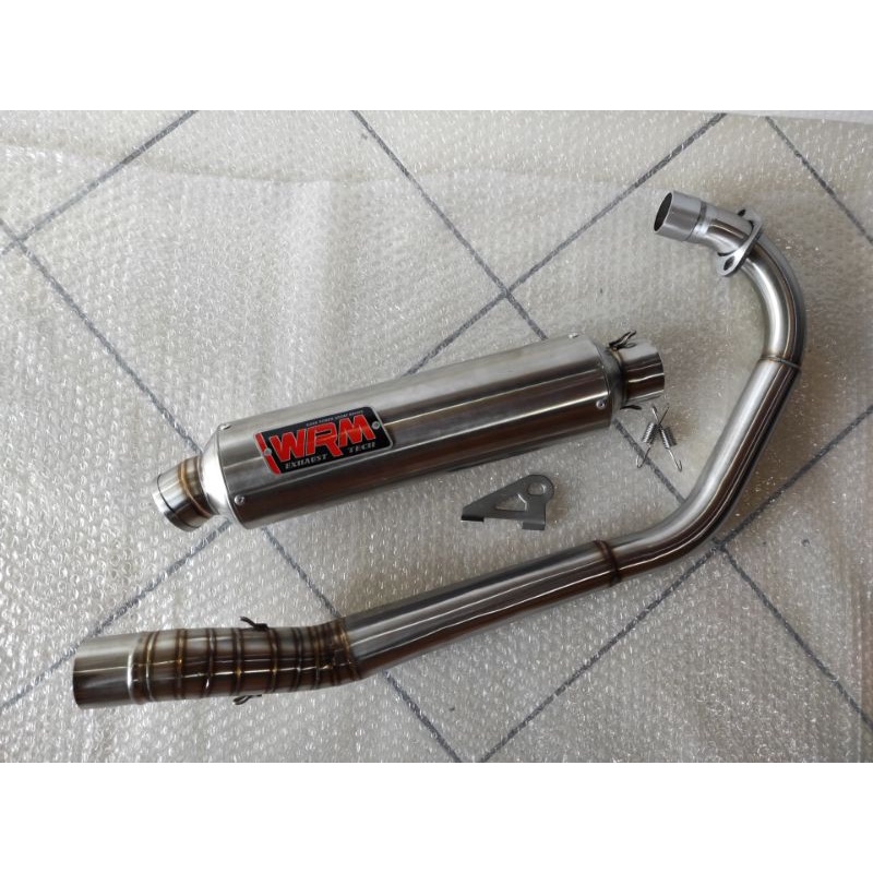 Knalpot racing Herex Tiger Megapro GL 180-250cc WRM EXHAUST