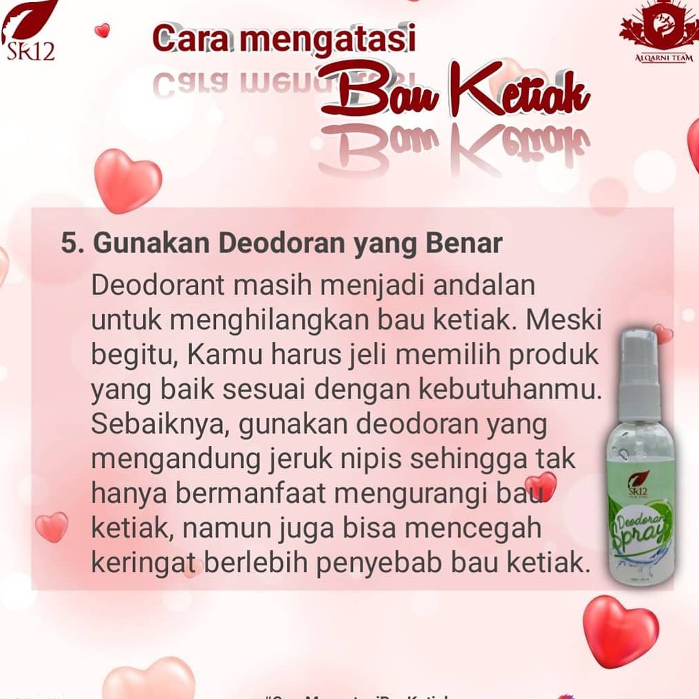 SR12 PAKET ANTI BAU BADAN KETIAK DEODORANT DAN SABUN BULUS BEST SELLER