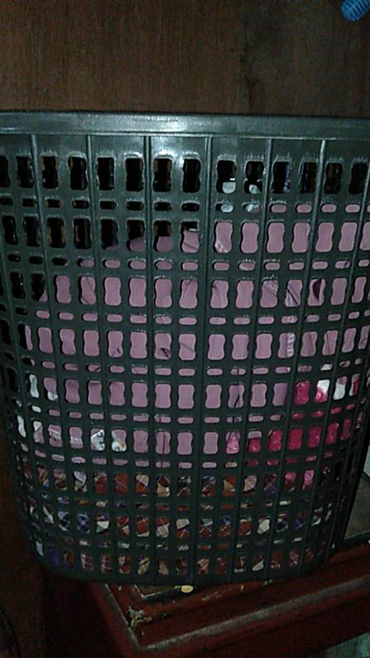 Kranjang Baju Expander  2  Pcs Keranjang Baju Bulat Kranjang Baju Plastik