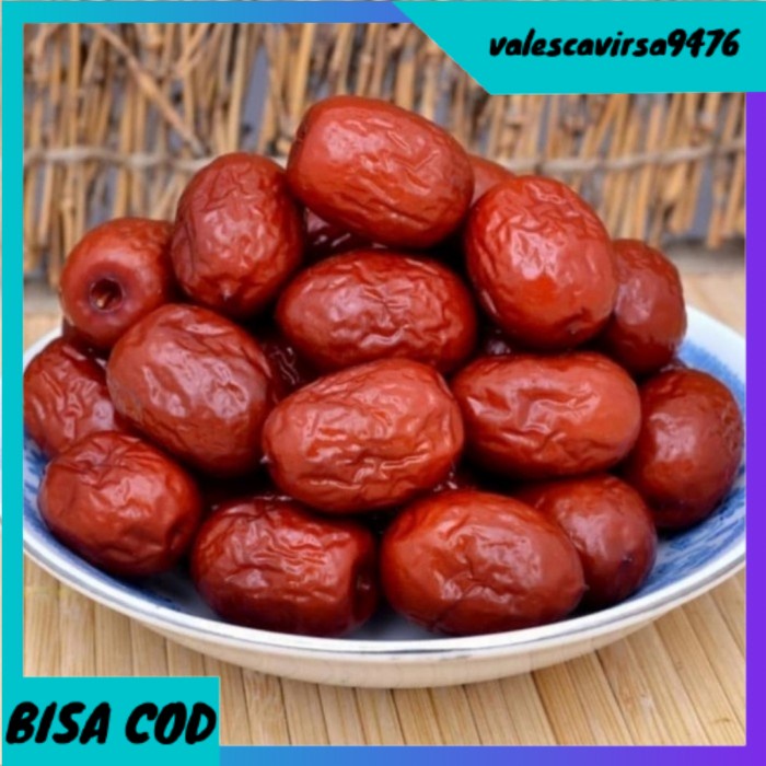 

⭐BISA COD⭐ Kurma merah/ angco 1kg a1 kualitas super