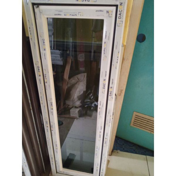 Kusen jendela aluminium kaca custom 160x64