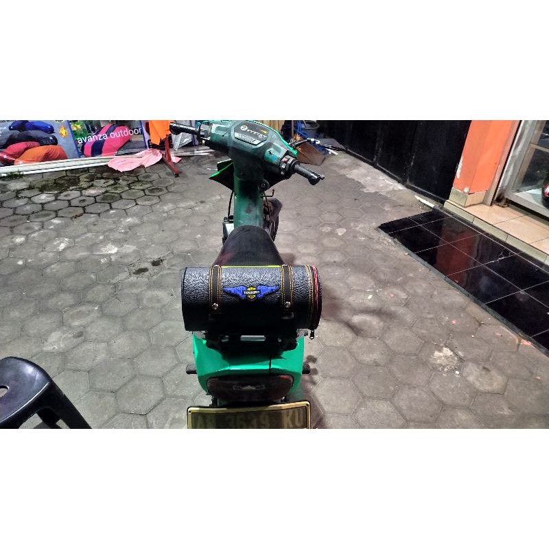 Tabung jas hujan motor / tabung mantol / tas jas hujan