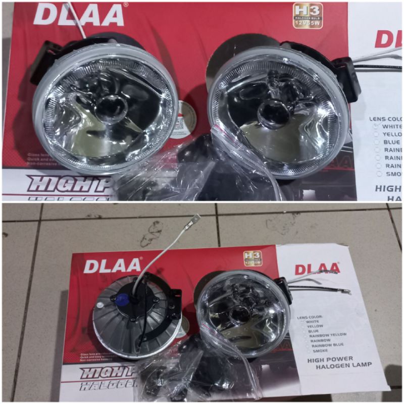 Lampu FOGLAMP 1600 CLEAR DLAA / Lampu Tembak Universal