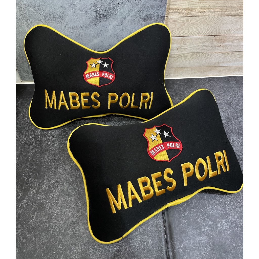 Bantal Mobil Mabes Police - Bantal Mobil - Bantal Kepala Mabes Polr*