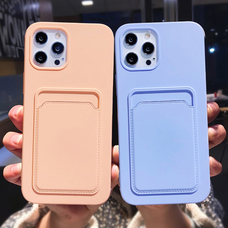 Case Pelindung Warna Permen Tahan Banting Untuk Iphone 12 Pro Max 11 12 Mini Xr Xs Max X 7 8 Plus 11 Pro