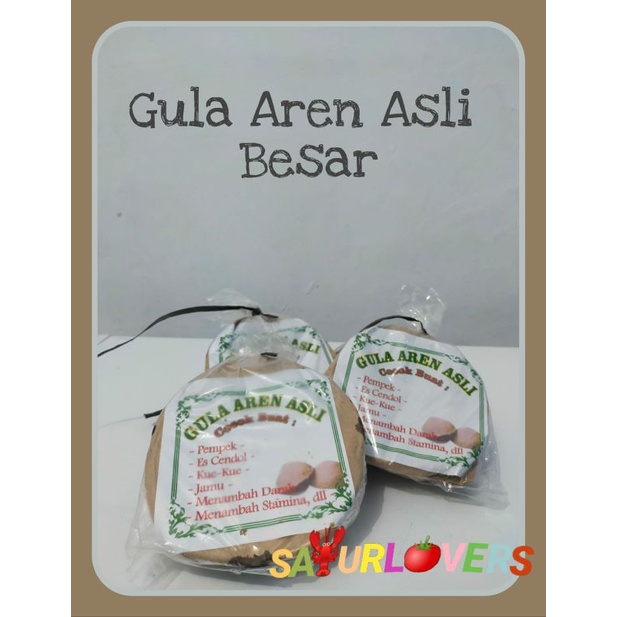 

Gula Aren Asli Besar SayurLovers