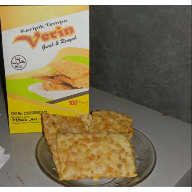 

Kripik tempe verin 1000gr