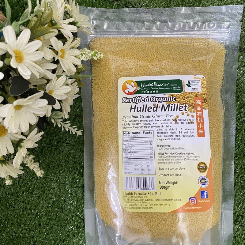 HP Organic Hulled Millet 500gr