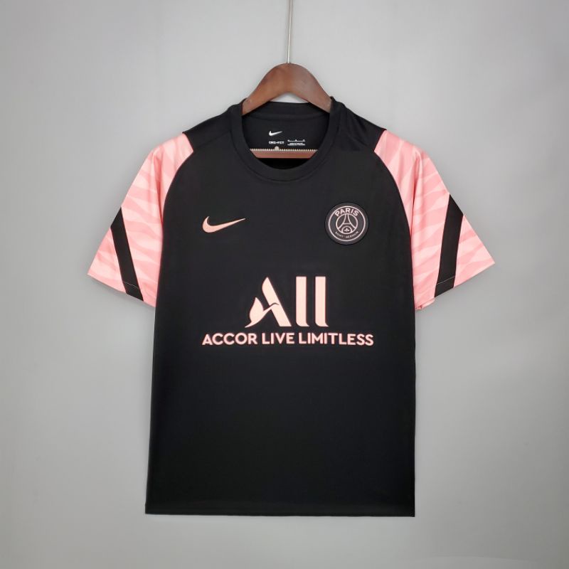 Jersey PSG Training Hitam Pink 2021/2022 Grade Ori