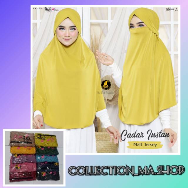 Hijab cadar instan