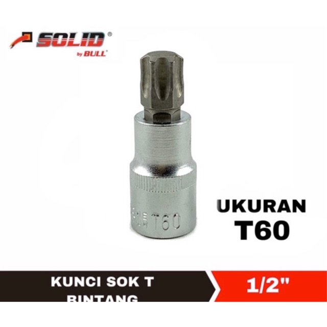 Kunci Sok Bintang Kunci Shock Bintang Solid T60