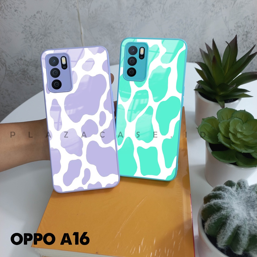 Softcase Glass Kaca For Oppo A16 - K105 - Case Lucu - Case Oppo A16 - Casing Hp Oppo A16 - Casing Hp Oppo A16 - Kesing Oppo A16 - Softcase A16 - Casing A16 - Sarung Hp A16 - Case A16 - Casing A16 - Softcase Kaca Oppo A16 - Plazacase