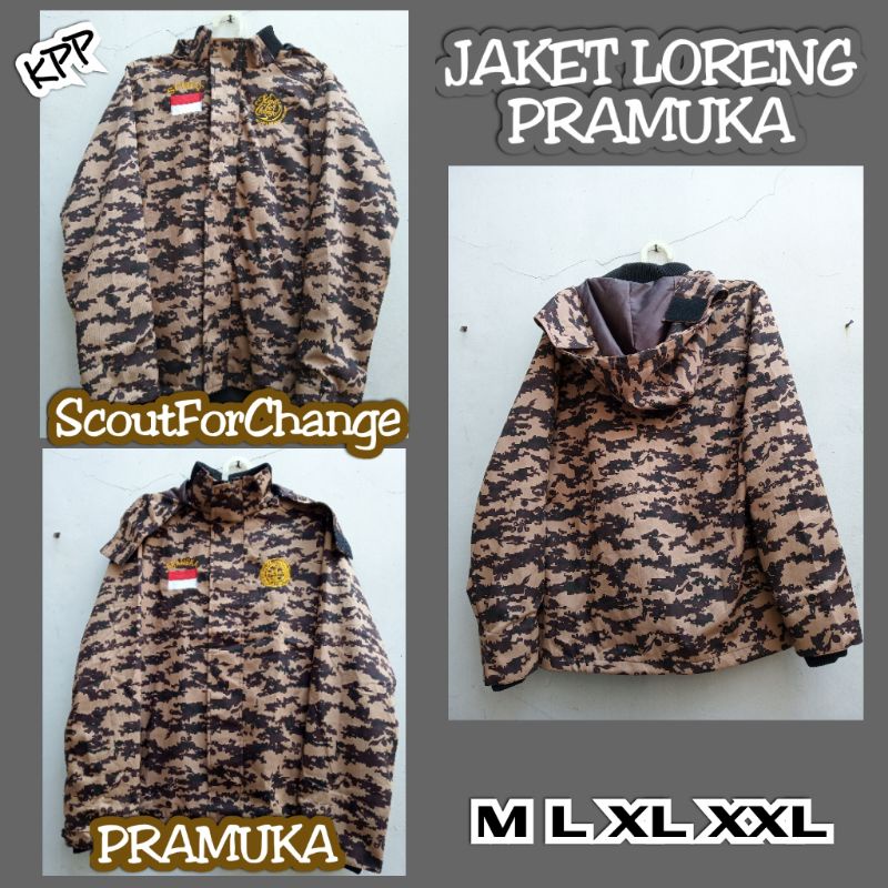 Jaket Loreng Drill bagus berkualitas dan murah