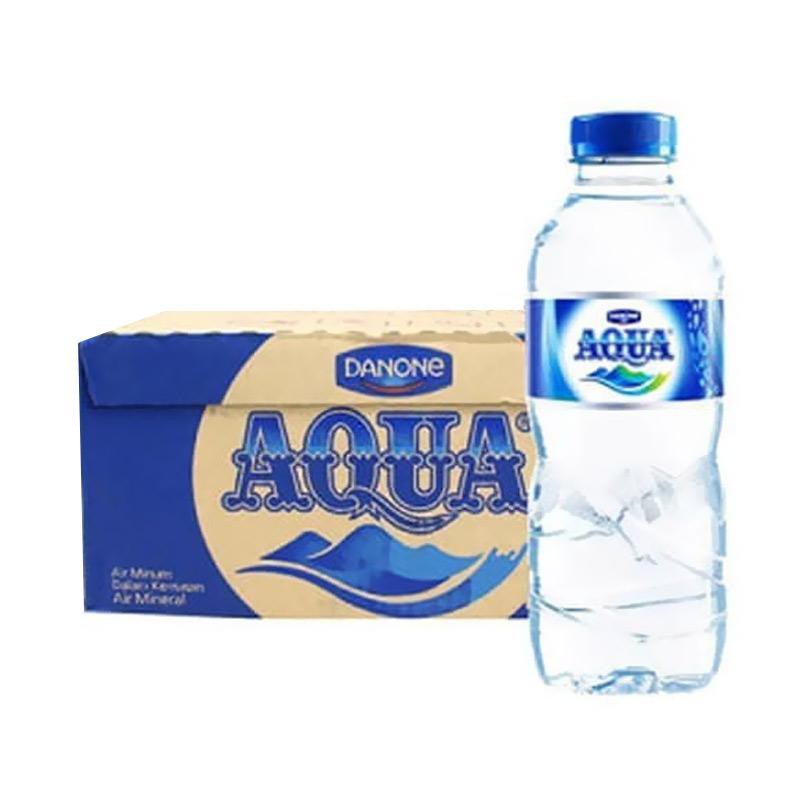 

AQUA Botol Air Mineral Kemasan [330 mL/ 24 Botol]